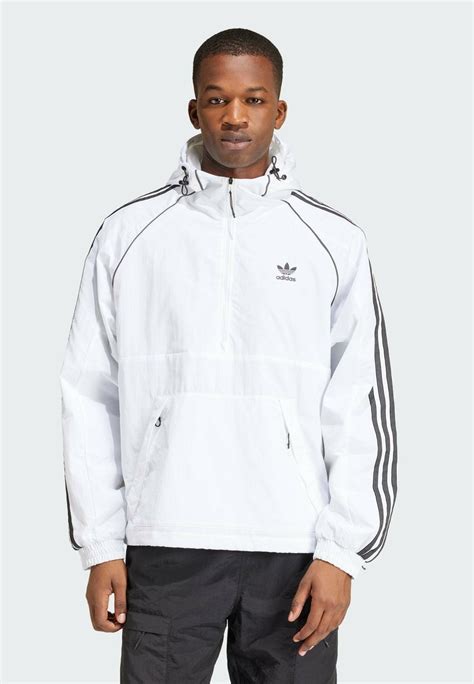 adidas regenjacke weiß